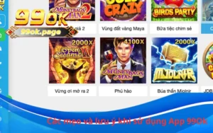 Các mẹo và lưu ý khi sử dụng App 99Ok